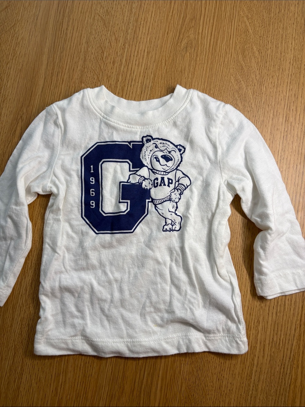 Baby GAP 1969 Varsity style shirt